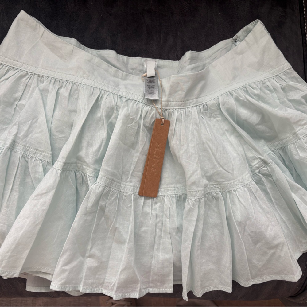 SKIMS Frost color Mini Skirt